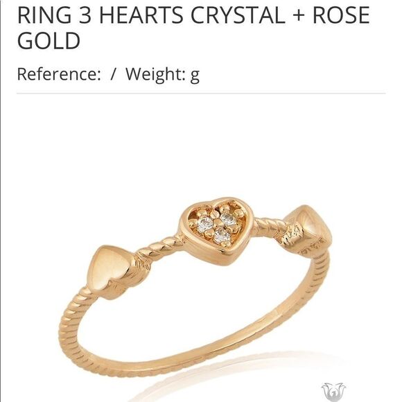 Renasca Jewelry - Swarovski authentic crystals Rose Gold Plated